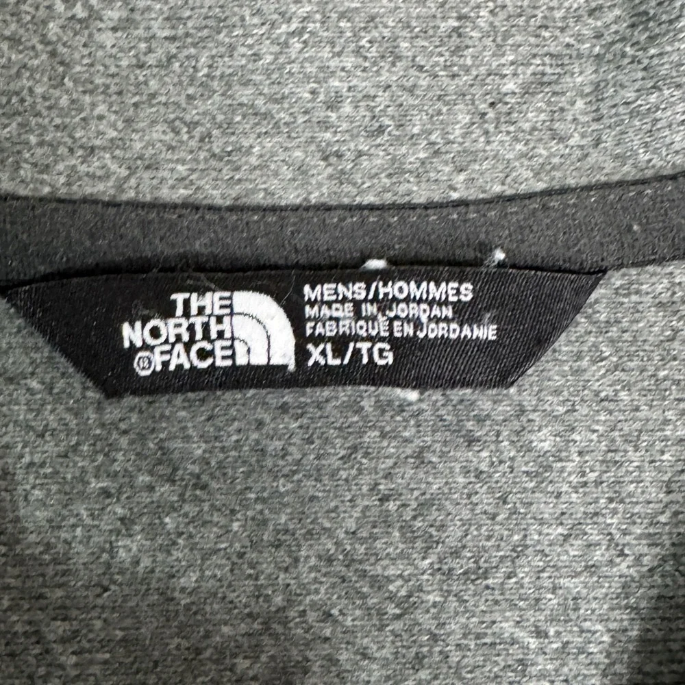 The North Face Quarter Zip Pullover Mens XL Gray Performance Fleece Hiking Shirt